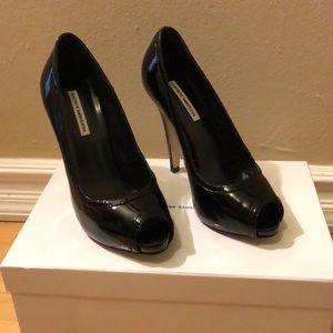 Kathryn amberleigh platform peep toe shoes